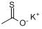 CAS:10387-40-3_硫代乙酸钾的分子结构