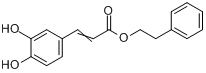 CAS:104594-70-9_咖啡酸苯乙酯的分子结构