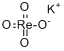 CAS:10466-65-6_过铼酸钾的分子结构