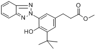 CAS:104810-47-1_双{3-[3-(2H-苯并三唑-2-基)-4-羟基-5-叔丁基苯基]-丙酸}-聚乙二醇300酯的分子结构