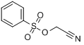 CAS:10531-13-2_氰甲基苯磺酸酯的分子结构