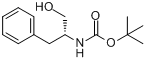 CAS:106454-69-7_N-Boc-D-苯丙氨醇的分子结构