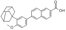 CAS:106685-40-9_阿达帕林的分子结构