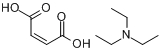 CAS:1069-58-5_(2Z)-2-丁烯二酸与N,N-二乙基乙胺化合物的分子结构