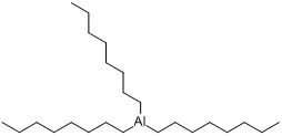 CAS:1070-00-4_三辛基铝的分子结构