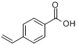 CAS:1075-49-6_4-乙烯基苯甲酸的分子结构