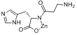 CAS:107667-60-7_L-肌肽锌的分子结构