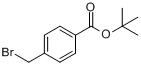 CAS:108052-76-2_4-溴甲基苯甲酸叔丁酯的分子结构