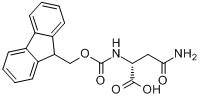 CAS:108321-39-7_Fmoc-D-天冬酰胺的分子结构