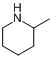 CAS:109-05-7_2-甲基哌啶的分子结构