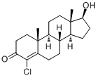 CAS:1093-58-9_氯司替勃的分子结构