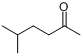 CAS:110-12-3_5-甲基-2-己酮的分子结构