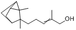 CAS:11031-45-1_檀香醇的分子结构