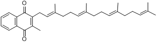 CAS:11032-49-8_维生素K2的分子结构