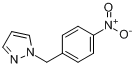 CAS:110525-57-0_1-[(4-硝基苯)甲基]吡唑的分子结构