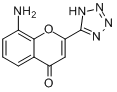 CAS:110683-22-2_8-氨基-2-(1H-四唑-5-基)-4H-1-苯并吡喃-4-酮的分子结构