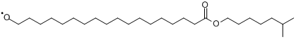 CAS:11087-88-0_环氧十八烷酸异辛基酯的分子结构