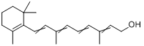 CAS:11103-57-4_视黄醇的分子结构