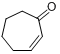 CAS:1121-66-0_2-环庚烯-1-酮的分子结构