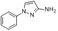 CAS:1128-56-9_1-苯基-3-氨基吡唑的分子结构