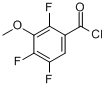 CAS:112811-66-2_2,4,5-三氟-3-甲氧基苯甲酰氯的分子结构