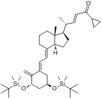 CAS:112849-17-9_钙泊三醇中间体-9的分子结构