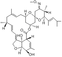 CAS:113507-06-5_莫西菌素的分子结构