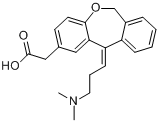 CAS:113806-05-6_盐酸奥洛他定的分子结构