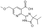 CAS:114311-32-9_甲氧咪草烟的分子结构