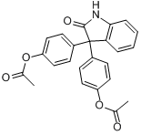 CAS:115-33-3_双醋酚丁的分子结构