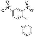 CAS:1151-97-9_2-(2,4-二硝基苯甲基)吡啶的分子结构
