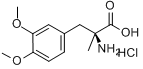 CAS:115217-60-2_3,4-二甲基-L-甲基多巴的分子结构