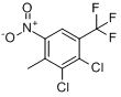 CAS:115571-67-0_2,3-二氯-4-三氟甲基-6-硝基甲苯的分子结构