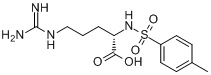 CAS:1159-15-5_N-对甲苯磺酰基-L-精氨酸的分子结构