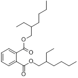 CAS:117-81-7_邻苯二甲酸二(2-乙基己)酯的分子结构