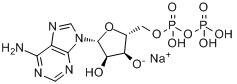CAS:1172-42-5_ٸӢƣadenosine5-(trihydrogendiphosphate),monosodiumsaltķӽṹ