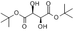CAS:117384-46-0_(?)-Di-叔丁基D-酒石酸酯的分子结构