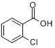CAS:118-91-2_2-氯苯甲酸的分子结构