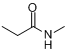 CAS:1187-58-2_N-甲基丙酰胺的分子结构