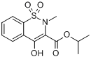 CAS:118854-48-1_4-羟基-2-甲基-2H-1,2-苯并噻嗪-3-甲酸异丙酯1,1-二氧化物的分子结构