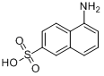 CAS:119-79-9_1-萘胺-6-磺酸的分子结构
