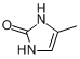 CAS:1192-34-3_4-甲基-1,3-二氢咪唑-2-酮的分子结构