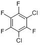 CAS:1198-61-4_1,3-二氯四氟苯的分子结构