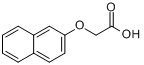 CAS:120-23-0_2-萘氧乙酸的分子结构