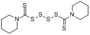 CAS:120-54-7_四硫化双五亚甲基秋兰姆的分子结构