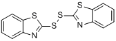 CAS:120-78-5_二硫化二苯并噻唑的分子结构