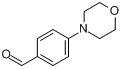 CAS:1204-86-0_4-(4-吗啉)苯甲醛的分子结构