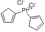 CAS:12083-92-0_二氯（二环戊二烯）铂的分子结构