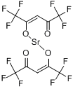 CAS:121012-89-3_Strontium hexafluoro-2,4-pentanedionateķӽṹ