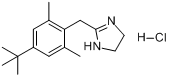 CAS:1218-35-5_盐酸赛洛唑啉的分子结构
